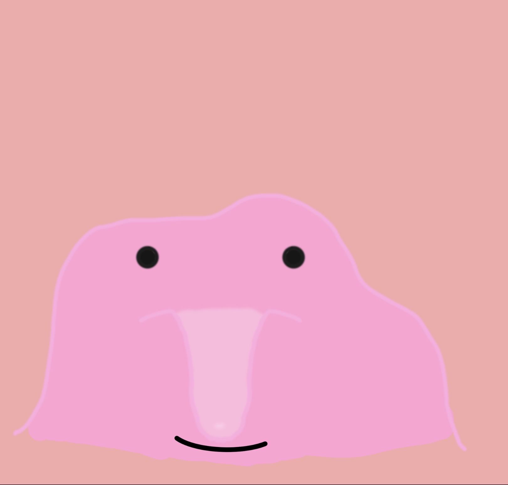 Happy Pink Blob